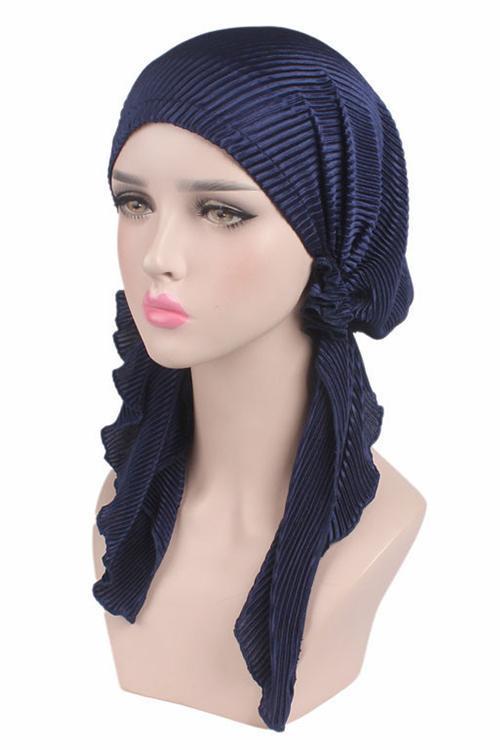 Pleated Hair Wrap