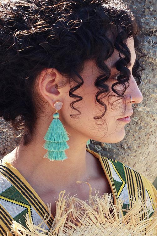 Layer Tassels Earring
