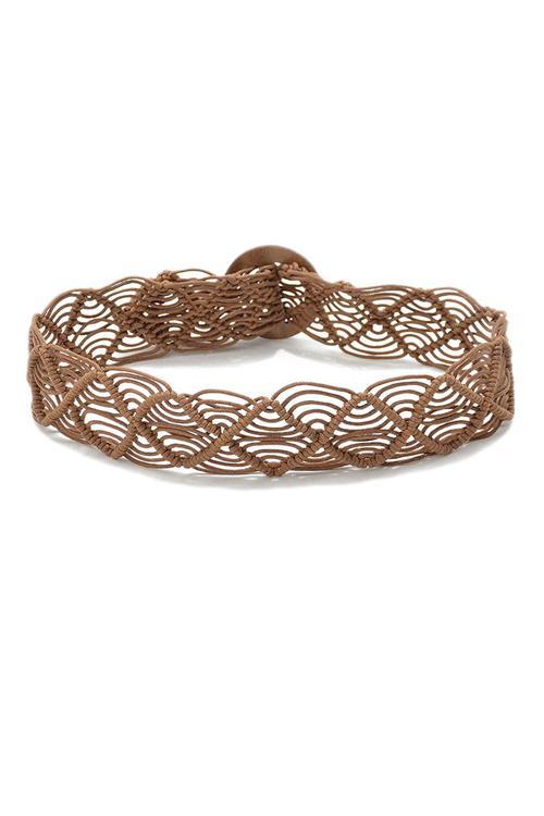 Weave Hollow O Belt