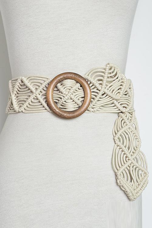 Weave Hollow O Belt