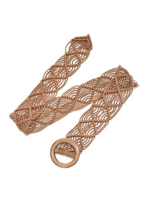 Weave Hollow O Belt