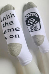 The Game Is On Sock