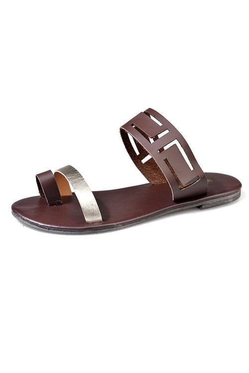 Open Toe Flat Sandals