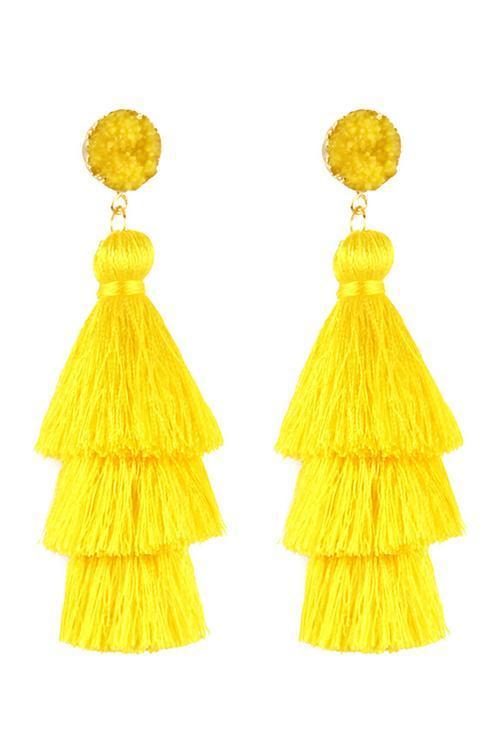 Layer Tassels Earring