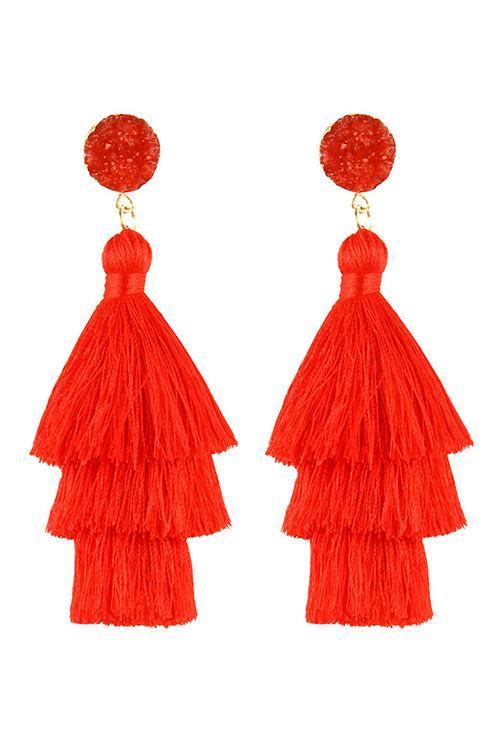 Layer Tassels Earring