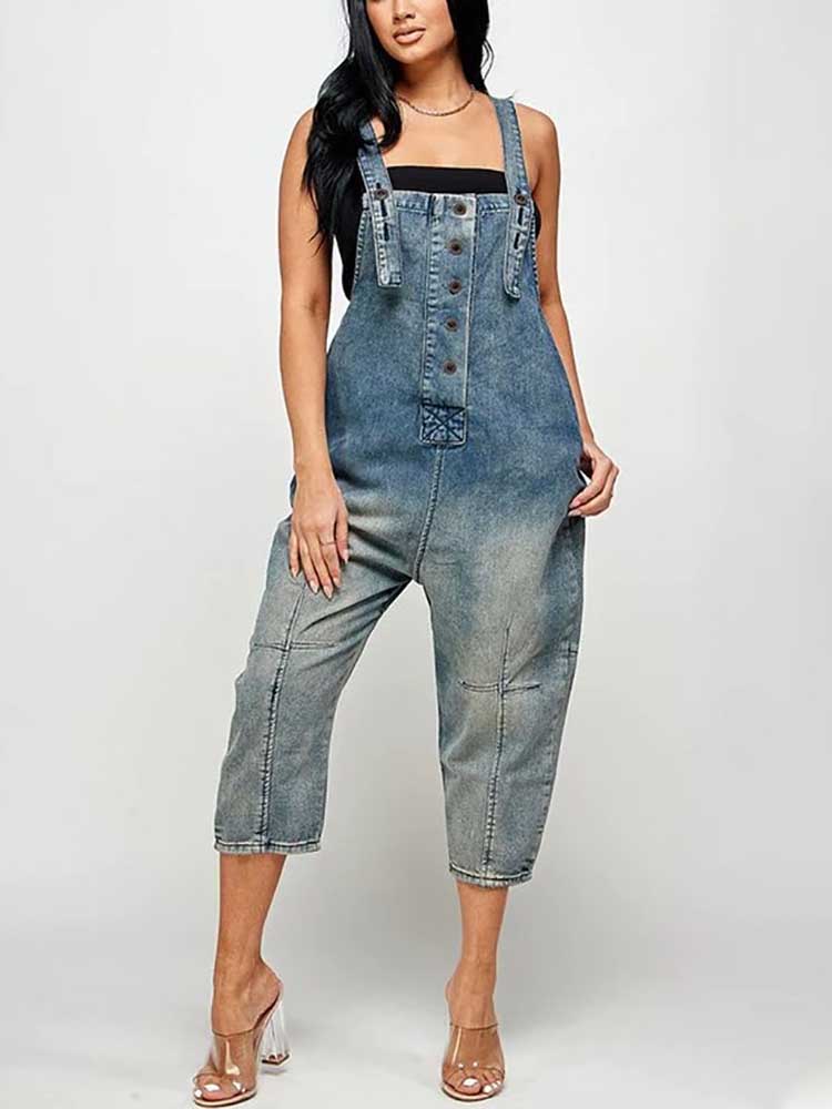 Vintage Denim Overall