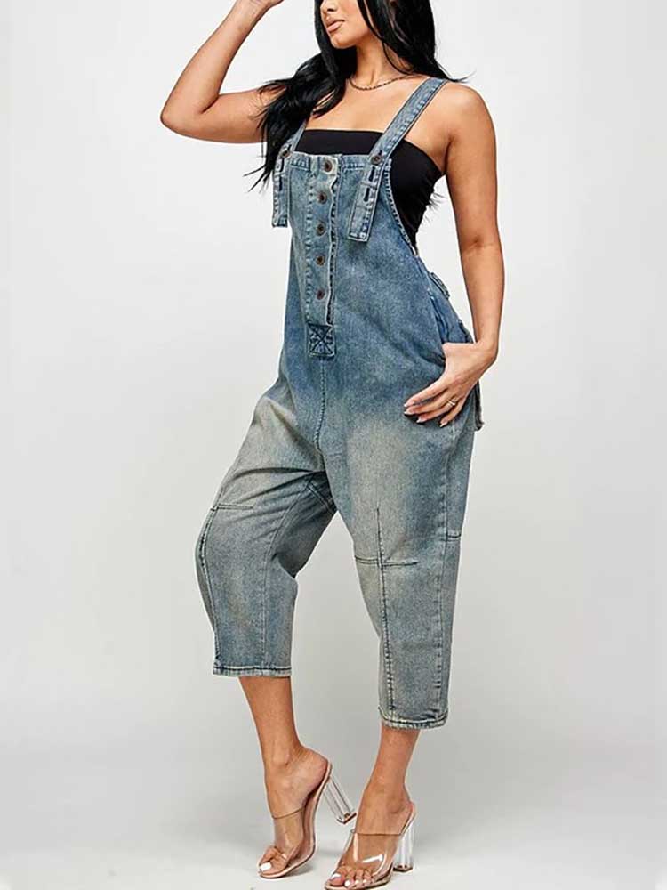Vintage Denim Overall