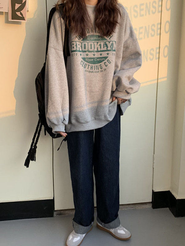 Brooklyn Graphic Crew Sweatshirt