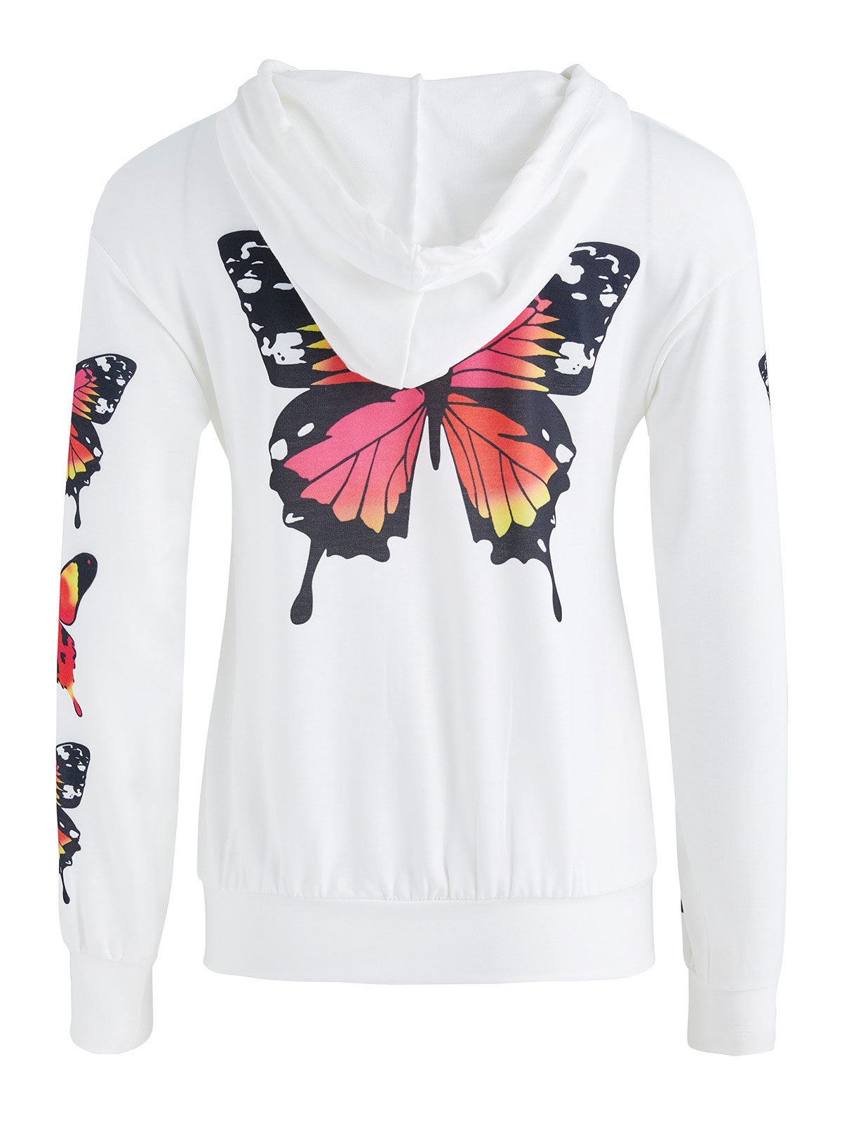 Long Sleeve Butterfly Two-Piece Outfit