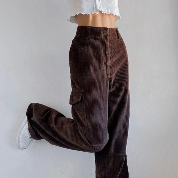 Vintage Corduroy Baggy Pants