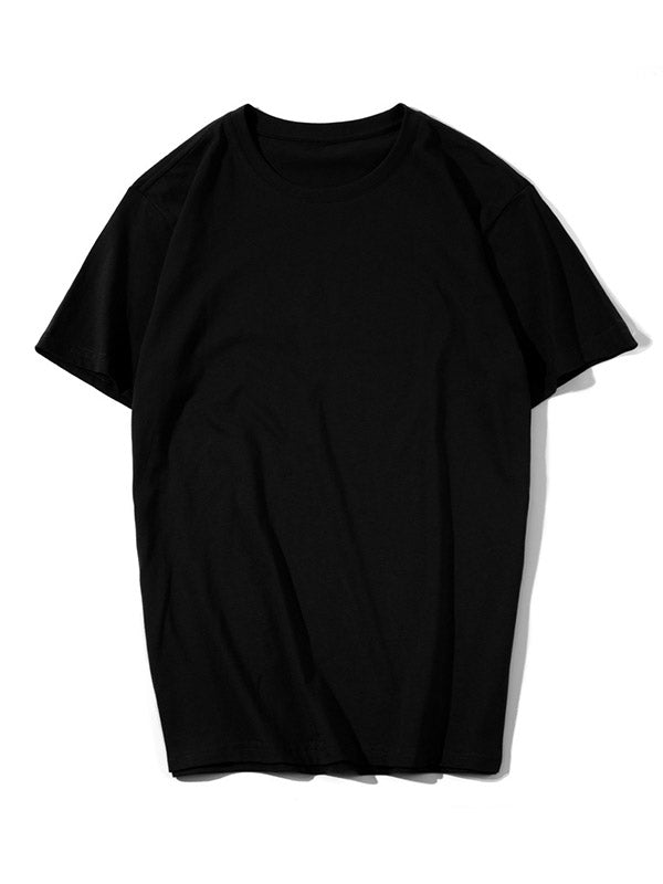 Men's Simple Cotton Short Sleeve Tee