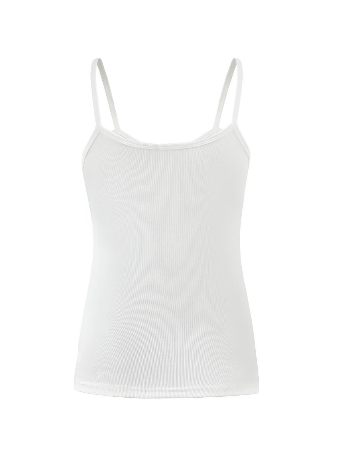 Star Embroidered Rib Cropped Tank Top