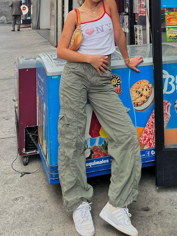 Rhinestone Letter Y2K Cami Top