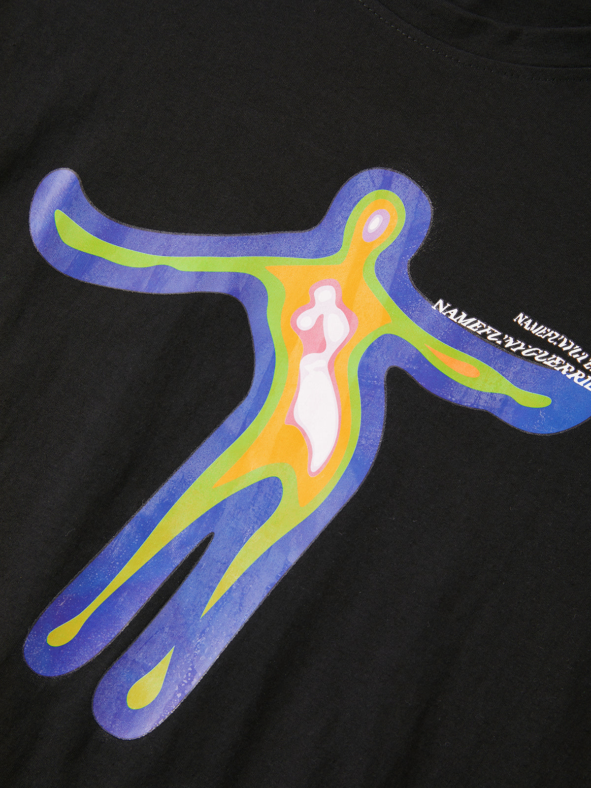 Short Sleeve Alien Print Tee