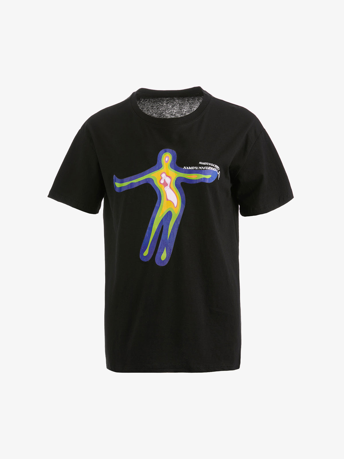 Short Sleeve Alien Print Tee