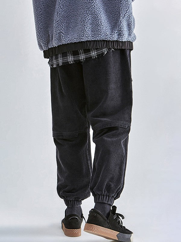 Men's Vintage Pocket Corduroy Jogger Pants