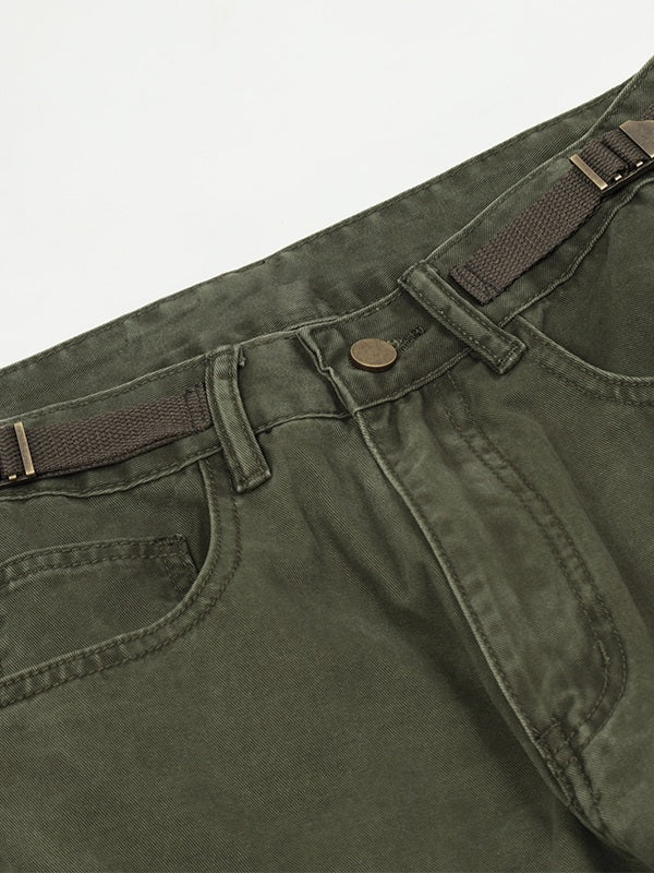 Men's Multi Pockets Loose Cargo Pants