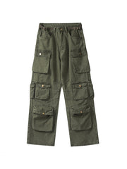 Men's Multi Pockets Loose Cargo Pants