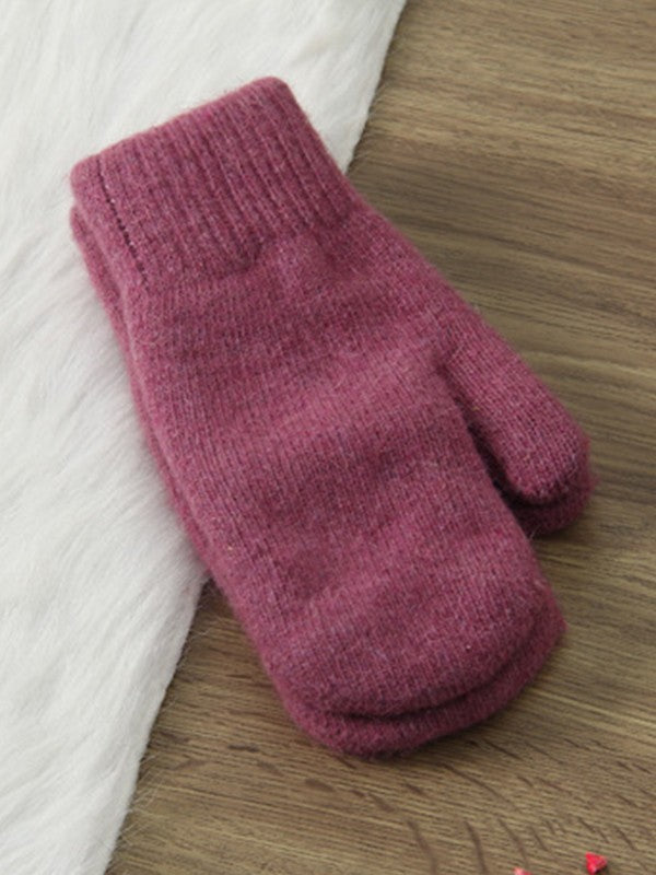 Thick Warm Fuzzy Mittens