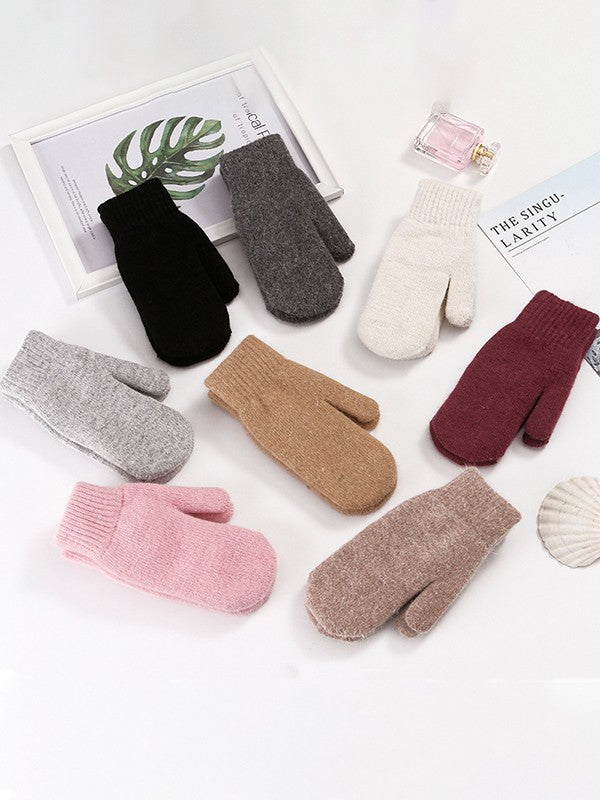Thick Warm Fuzzy Mittens
