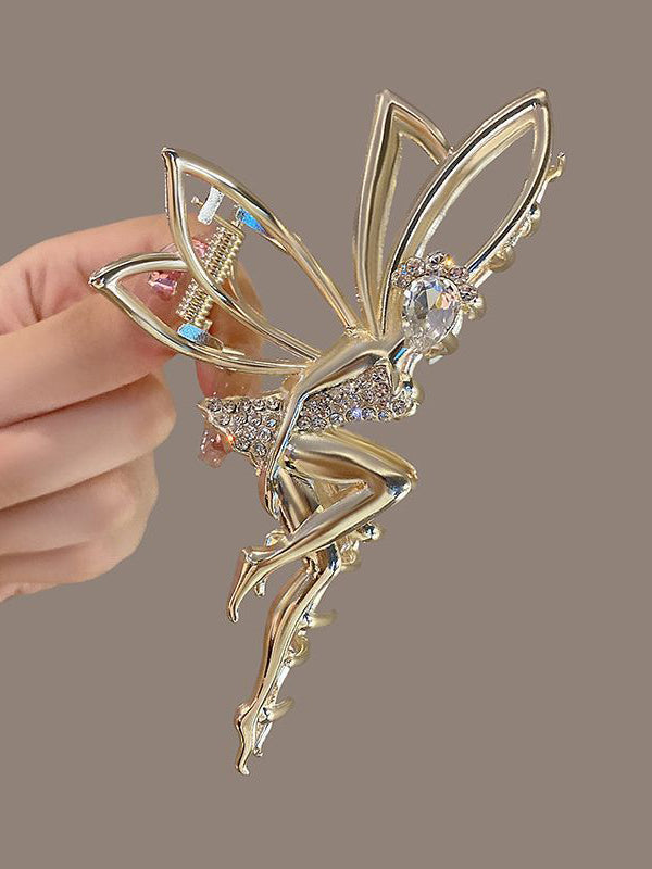 Rhinestone Fairy Hair Claw Clip