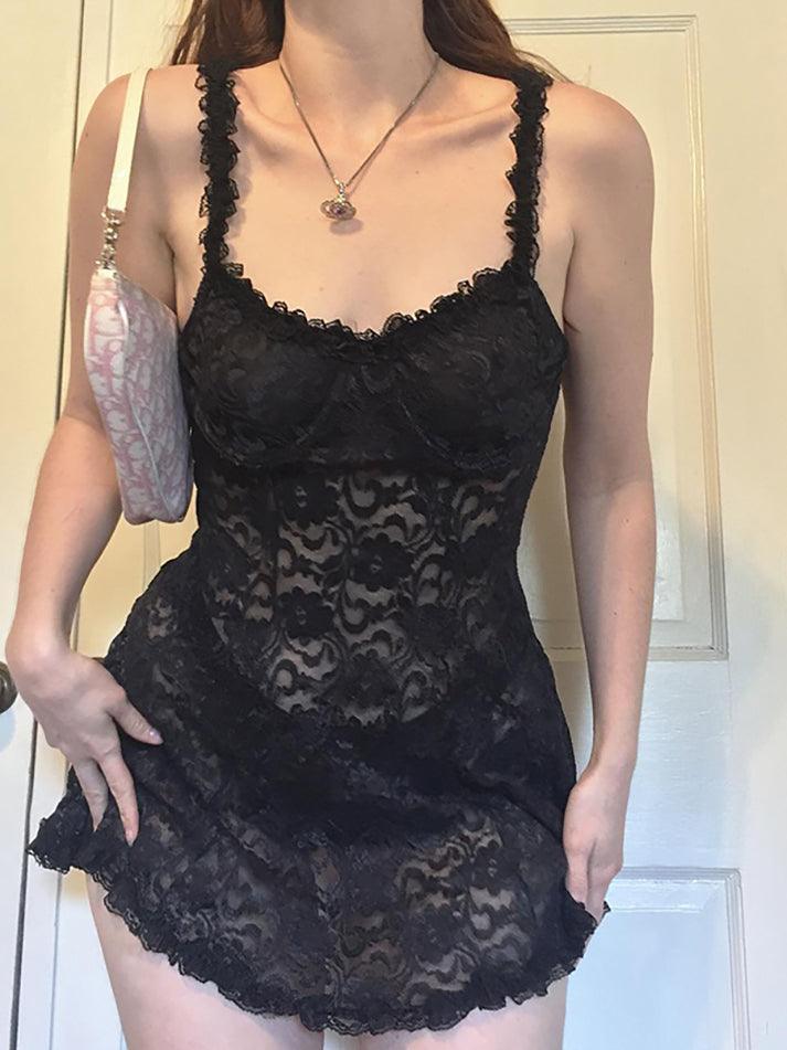 Lace Mini Dress