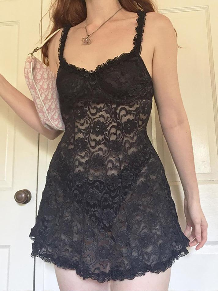 Lace Mini Dress