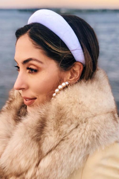 Padded Velvet Races Matador Headband