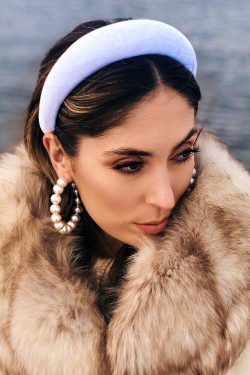 Padded Velvet Races Matador Headband