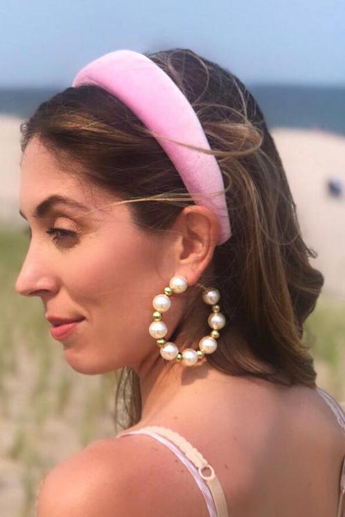 Padded Velvet Races Matador Headband