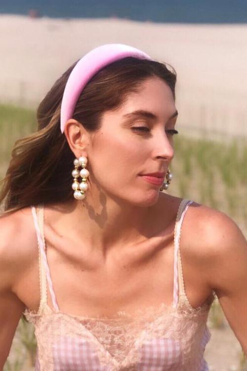 Padded Velvet Races Matador Headband
