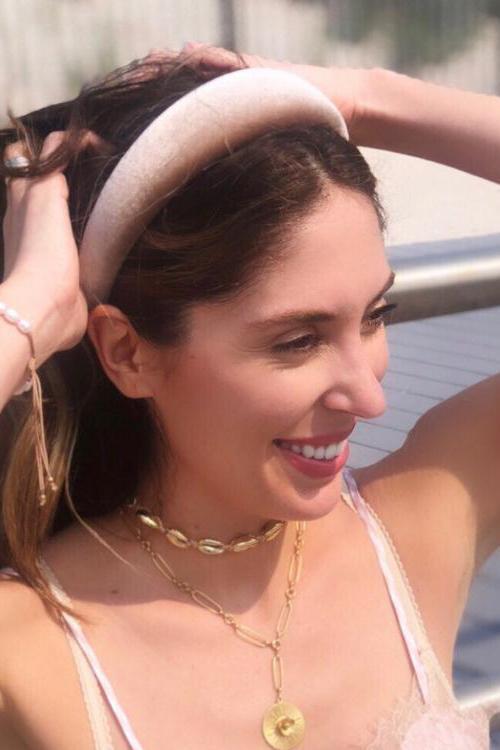 Padded Velvet Races Matador Headband