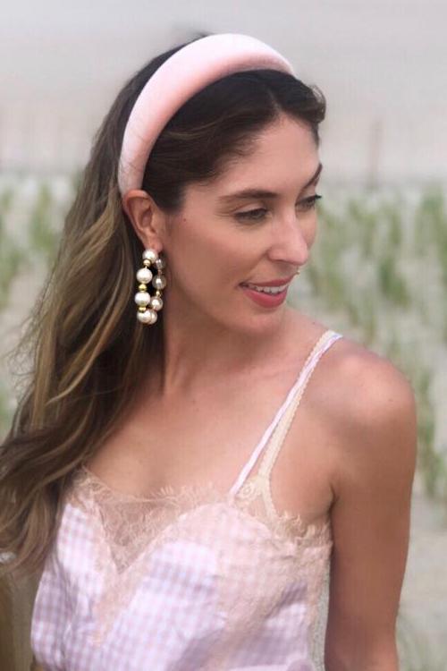 Padded Velvet Races Matador Headband