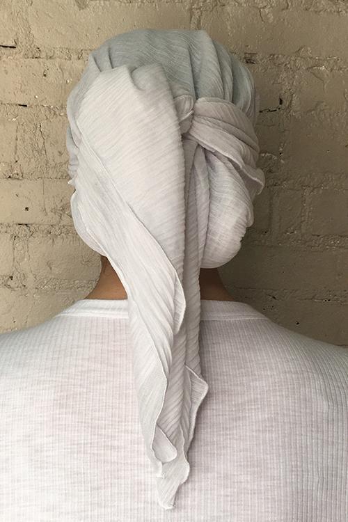 Pleated Hair Wrap