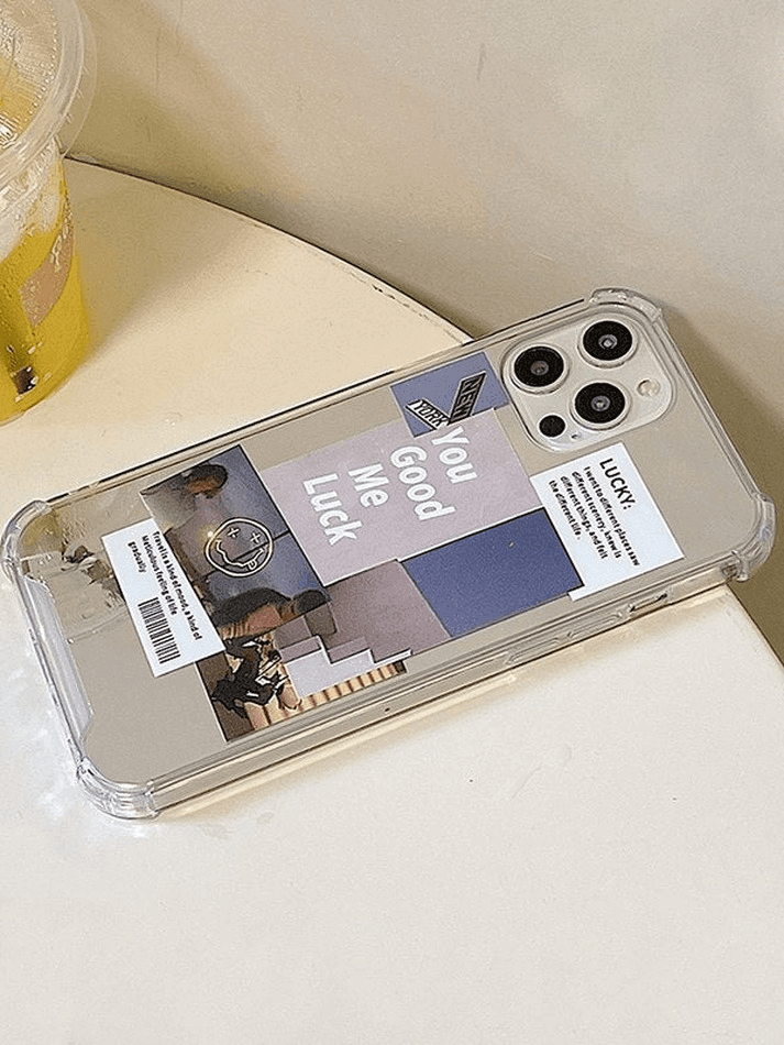 Mix Pattern Mirror Iphone Case