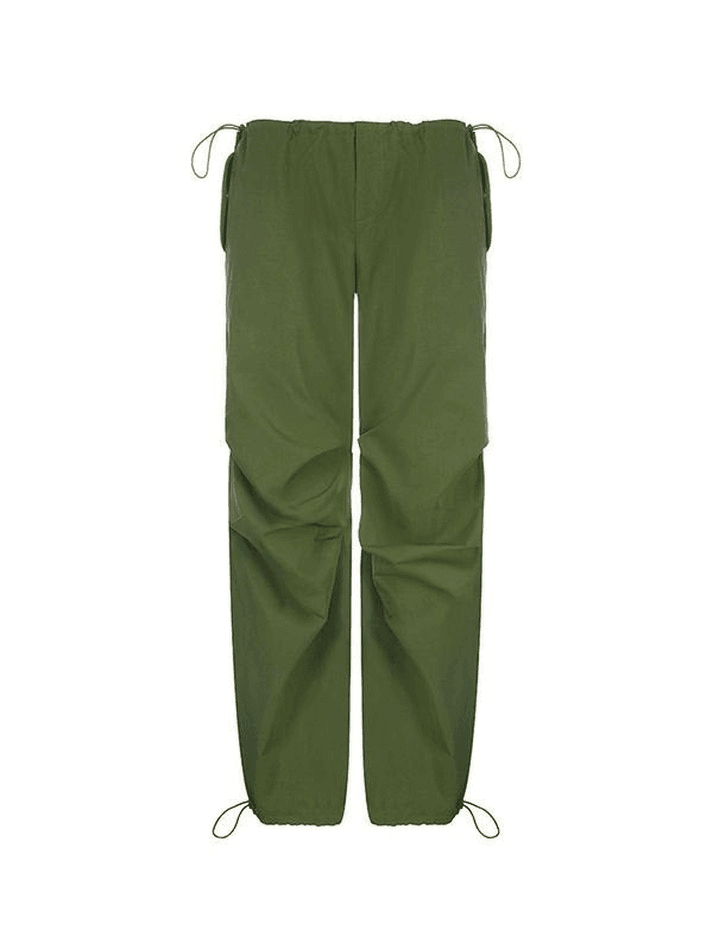 Relaxed Low Waist Cargo Pants