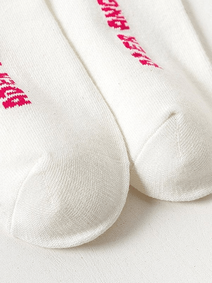 Vintage Angel Print Socks