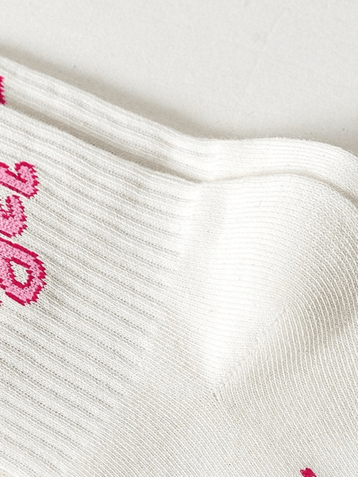 Vintage Angel Print Socks